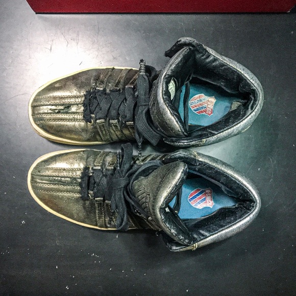 K-Swiss Classic High Top Metallic  Bronze Men's 9 - Picture 7 of 7